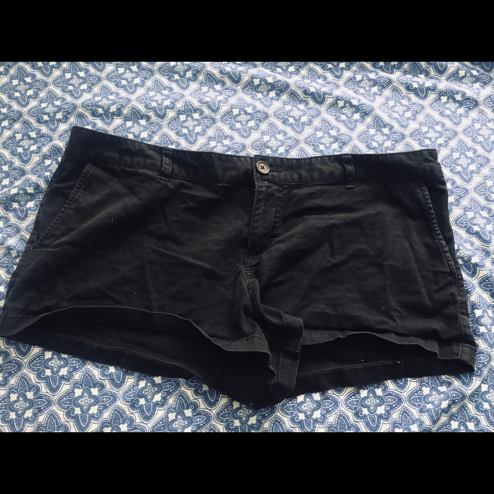 Black shorts